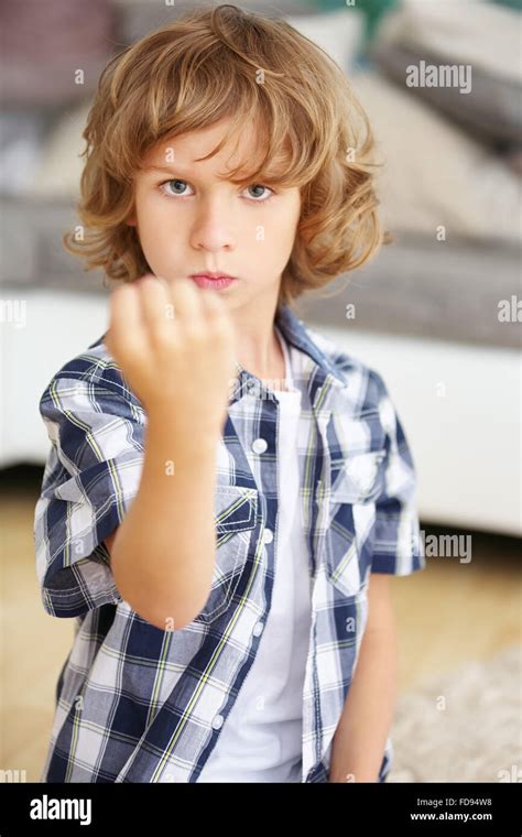 Angry Boy Hi Res Stock Photography And Images Alamy