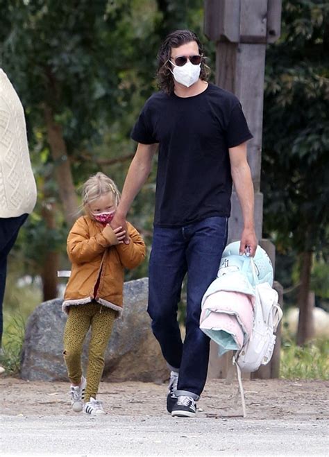 Adam Brody Holds Hands With Daughter Arlo 5 On Rare Outing With