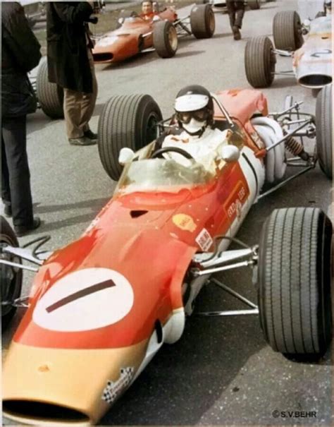 Jim Clark Lotus 48 Fva F2 Hockenheim 1968 April 7 Vintage Race Car