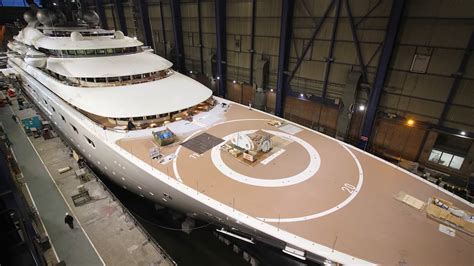 2 Years In The Making How Lürssen Built This 600 Million Megayacht