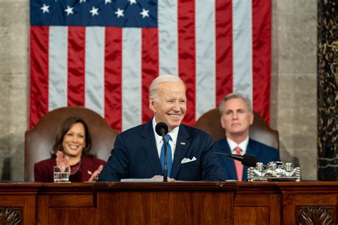 President Bidens State Of The Union Touts Bipartisan Wins In Combative
