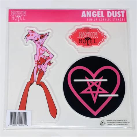 Hazbin Hotel Pin Up Angel Dust Limited Edition Acrylic Stand Standee