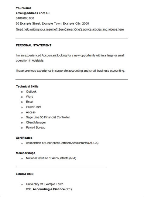 Experienced accountant resume format in: 24 Best Finance Resume Sample Templates - WiseStep