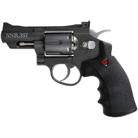 Crosman Snr357 Full Metal Dual Ammo Snub Nose C02 Air Revolver 177