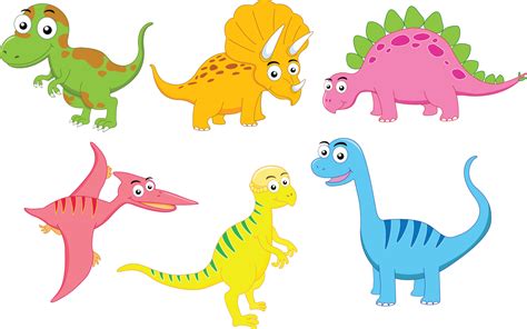 Almost files can be used for commercial. Cartoon Dinosaur Wall Decals | Dinosaur Stickers for Walls