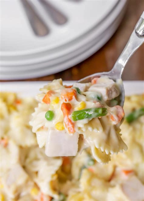 Creamy Turkey And Noodles EASY Leftover Turkey Dish Lil Luna