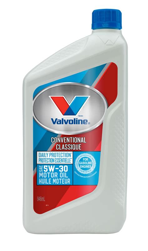 Valvoline Daily Protection Conventional 5w30 Motor Oil Walmart Canada