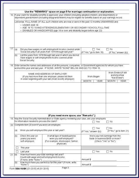 Always keep track of document changes. Social Security Administration Form Ssa 521 - Form ...