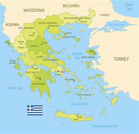 Where Is Greece On The World Map Map