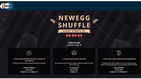 Newegg Responds To Gpu Cpu Shortages With Controversial Lottery System