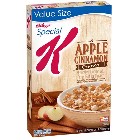 Kelloggs Special K Apple Cinnamon Crunch Cereal 177 Oz