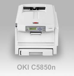 For starters, select series models deliver up to 40 ppm, with the first page printing in less than 5. OKI C5850 DRIVERS