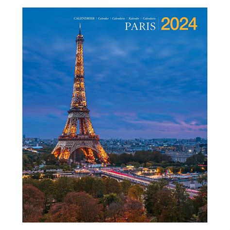 Calendrier 2024 Paris 155 X 18 Cm Boutiques De Musées