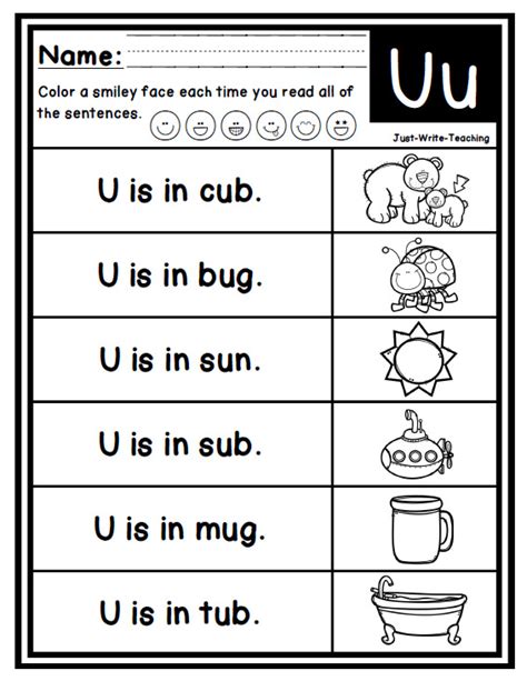 Alphabet Activities Letter U Centers Activities Made By Teachers