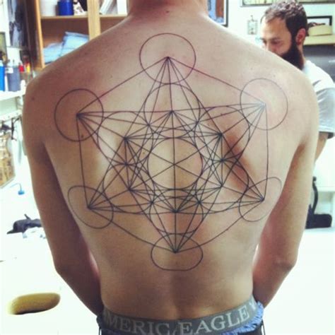 Sacred Geometry Back Tattoo Best Tattoo Design Ideas