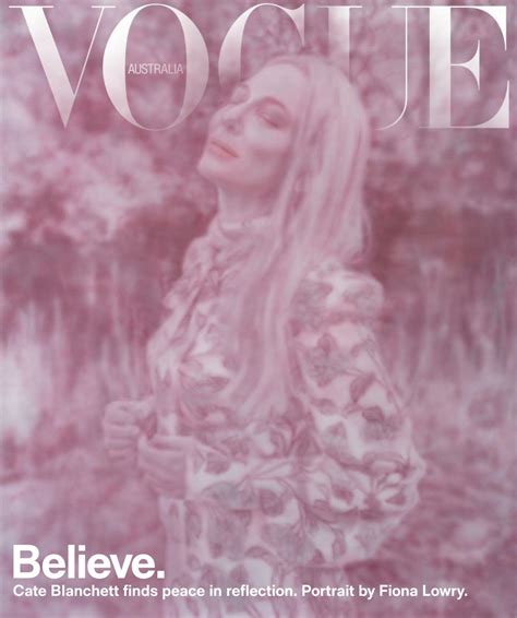 Cate Blanchett Vogue Magazine Australia June 2020 Issue • Celebmafia
