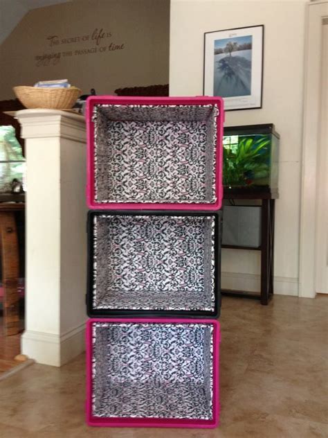 the milk crates i made into shelves for my dorm crate crafts milk crate storage milk crates diy