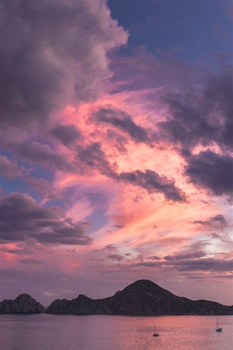Sky clouds moon blue aesthetic skyaesthetic blueaesthetic. Clouds Over Cabo 2 | Sky aesthetic, Landscape photography ...