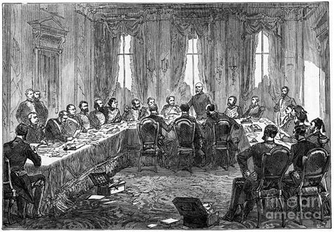 The Sitting Of The Congress Of Berlin By Print Collector