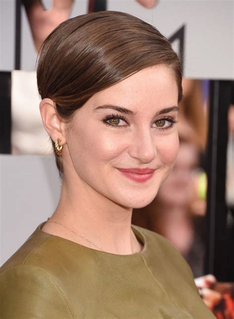 Formal Hairstyles For Pixie Cuts Shailene Woodleys Straight Short