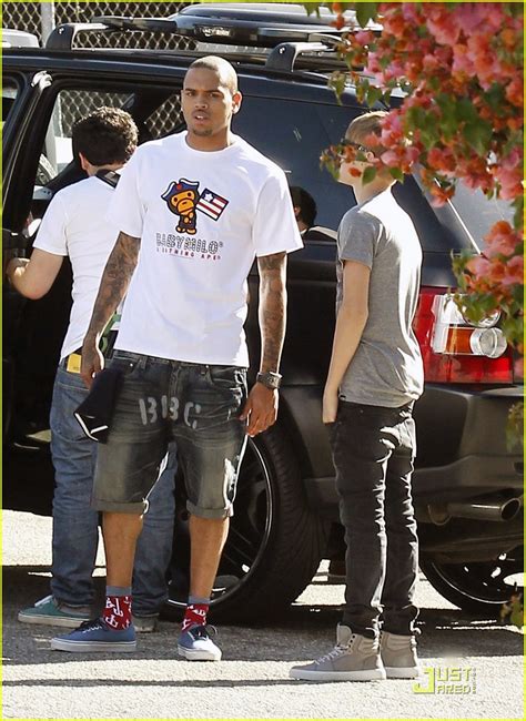 Chris Brown And Justin Bieber Another Duet In The Works Photo 2561890 Chris Brown Justin