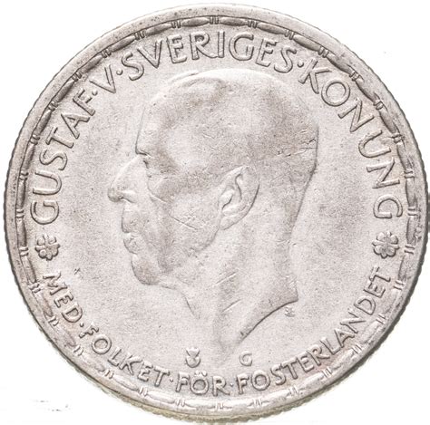 Монета Швеция 1 крона krona 1944 стоимостью 1034 руб
