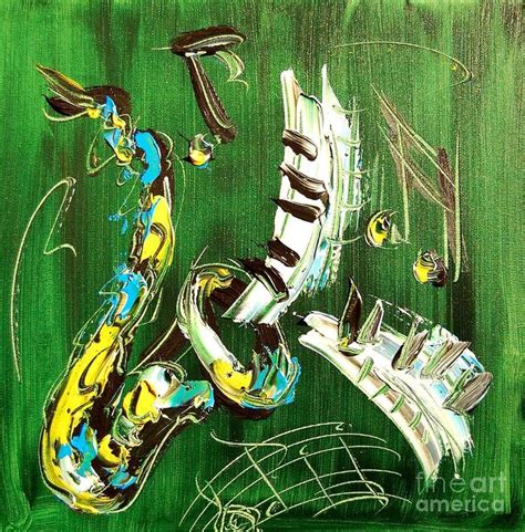Saxophone Painting In This World