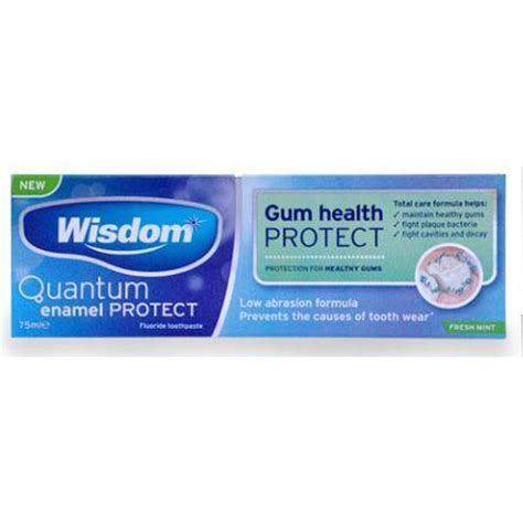 Wisdom Gum Health Protect 75ml Tpaste Cts Dental Supplies