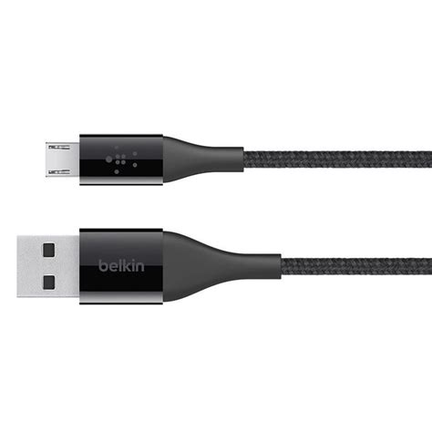 Buy Belkin Mixit Duratek Premium Kevlar Micro Usb To Usb Cable Black