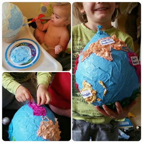 12 Best Images About The World And Continents Craft Ideas Project For
