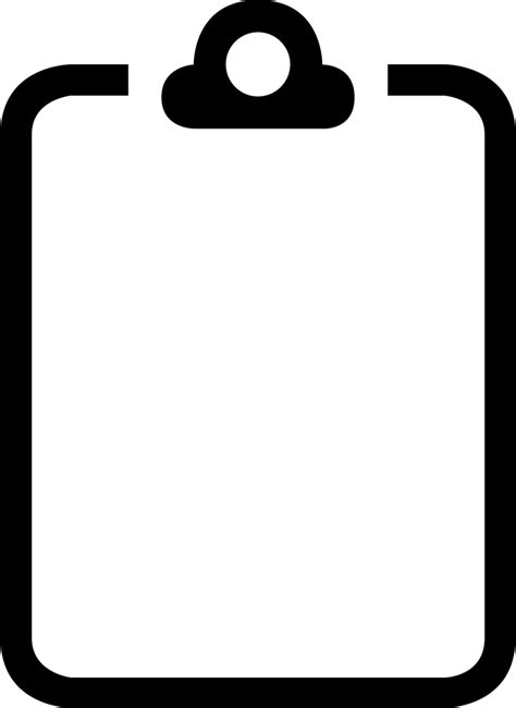 Clipboard Svg Png Icon Free Download 428126 Onlinewebfontscom
