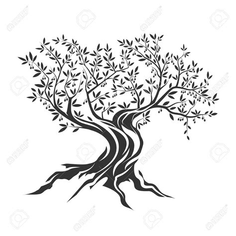 Logo Silhouette Tree Silhouette Tree Illustration Pencil