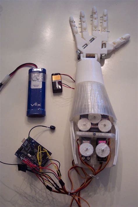Posted on november 15, 2020 by marcus a. DIY Prosthetic Hand & Forearm (Voice Controlled) | Arduino ...