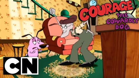 Courage The Cowardly Dog Courage Meets Bigfoot Preview Youtube