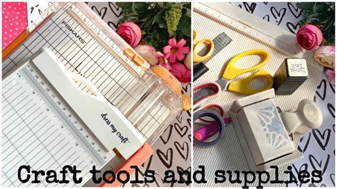 Craft Tools And Supplies That I Own Some Must Have Craft Tools