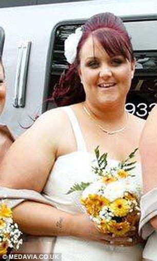 Obese Mother Who ‘looked Like A Monster Loses Eleven Stone After Wedding Photo Daily Mail Online