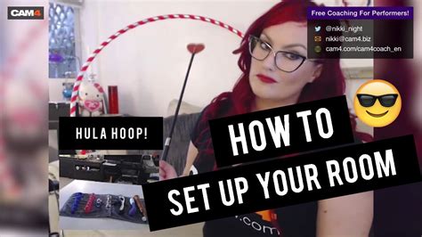 how to set up your room for webcam broadcasting youtube