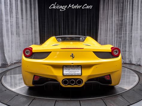 What will be your next ride? Used 2015 Ferrari 458 Italia Spider CARBON FIBER DRIVING ...