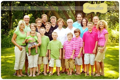 Looking for color schemes for your graphic, web, or ui design? When shooting big groups, have each family wear a ...