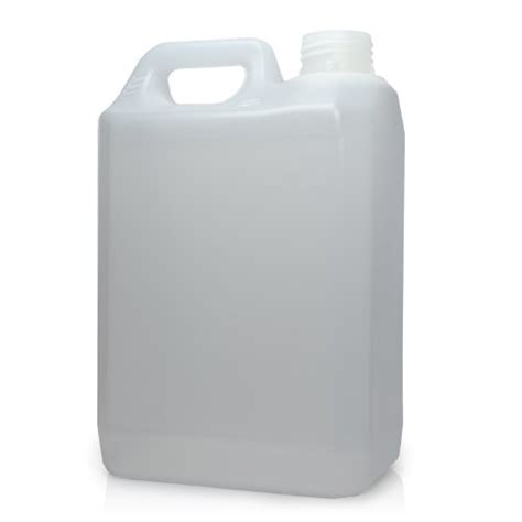 25 Litre Natural Hdpe Jerry Can And Screw Cap Plastic Bottles