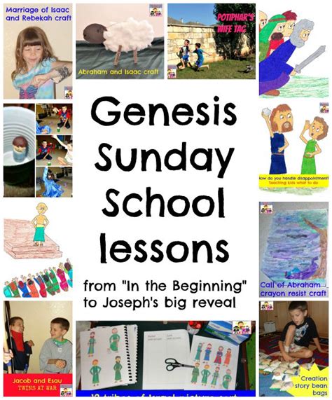 Genesis Sunday School Lessons