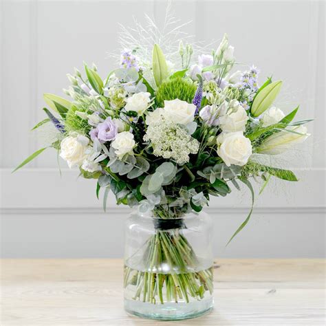 English Hedgerow Luxury Amethyst Bouquet By The Flower Studio