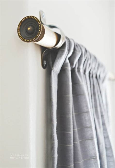 15 Diy Curtain Rods To Redress Your Windows