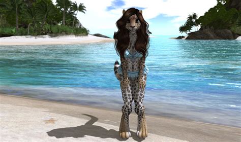 Time For A Swim Furry Girls Second Life Avatar Furry