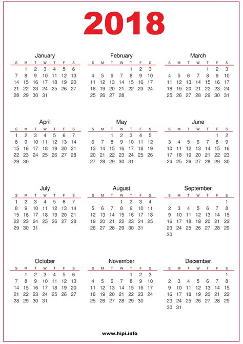 Printable Calendars 2018 Ad Print One Of Many Calendar Templates