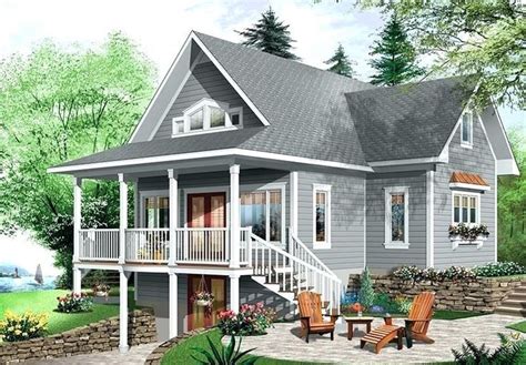 16 Fresh Small Lake House Plans With Walkout Basement Photograph With