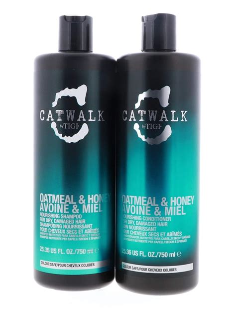 Tigi Catwalk Oatmeal Honey Shampoo Conditioner Tween Pump X Black My