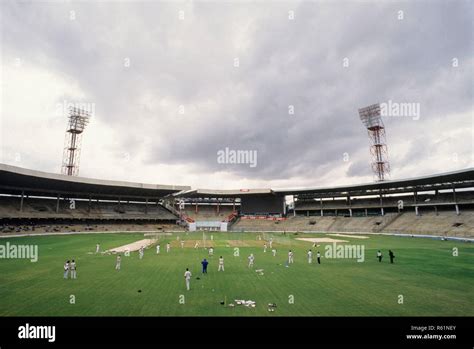 Eden Garden Stadium Calcutta West Bengal India Stock Photo Alamy