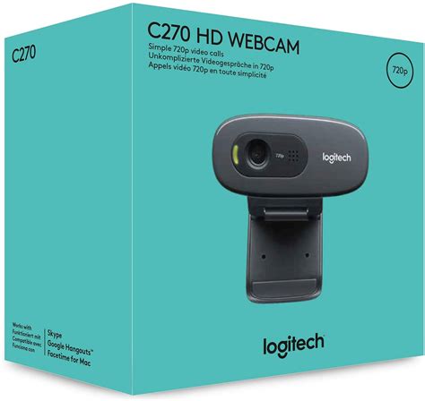 Webcam Logitech Hd C270 720p Videoconferencia Zoom Brandimia