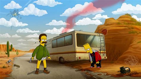 1920x1080 Bart And Heisenberg Simpson 4k Laptop Full Hd 1080p Hd 4k